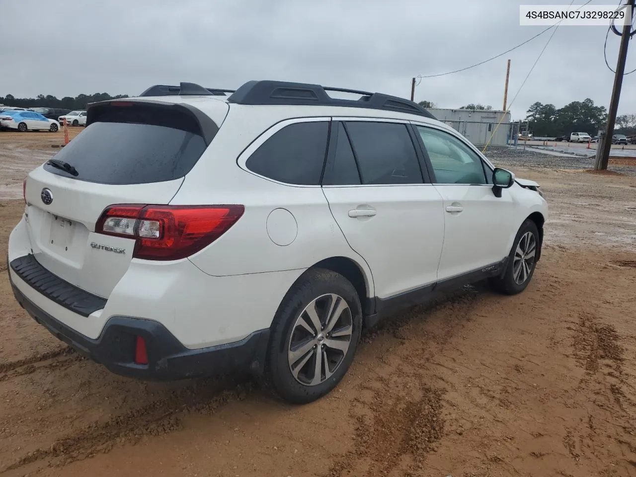 2018 Subaru Outback 2.5I Limited VIN: 4S4BSANC7J3298229 Lot: 79353854