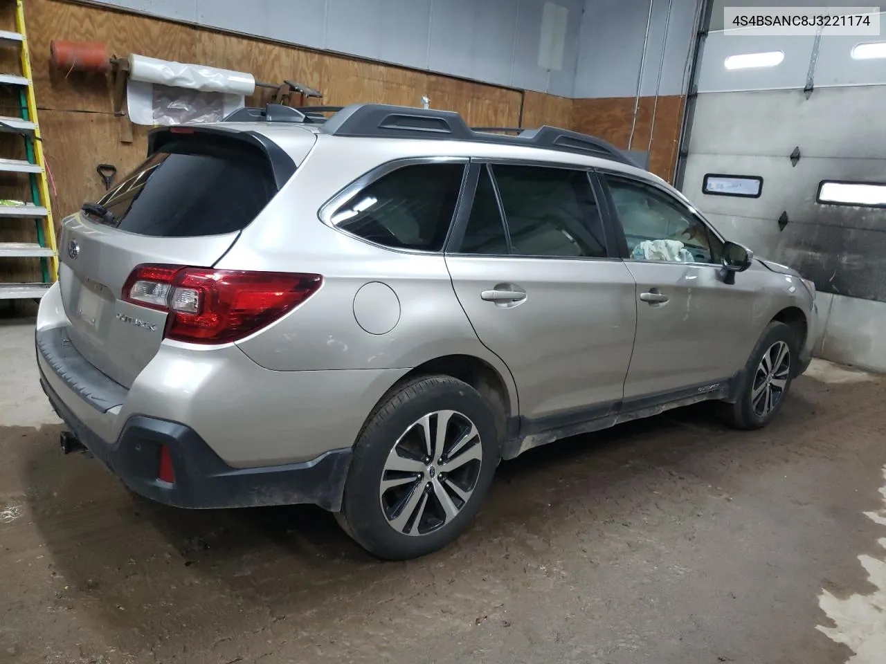 2018 Subaru Outback 2.5I Limited VIN: 4S4BSANC8J3221174 Lot: 79414324