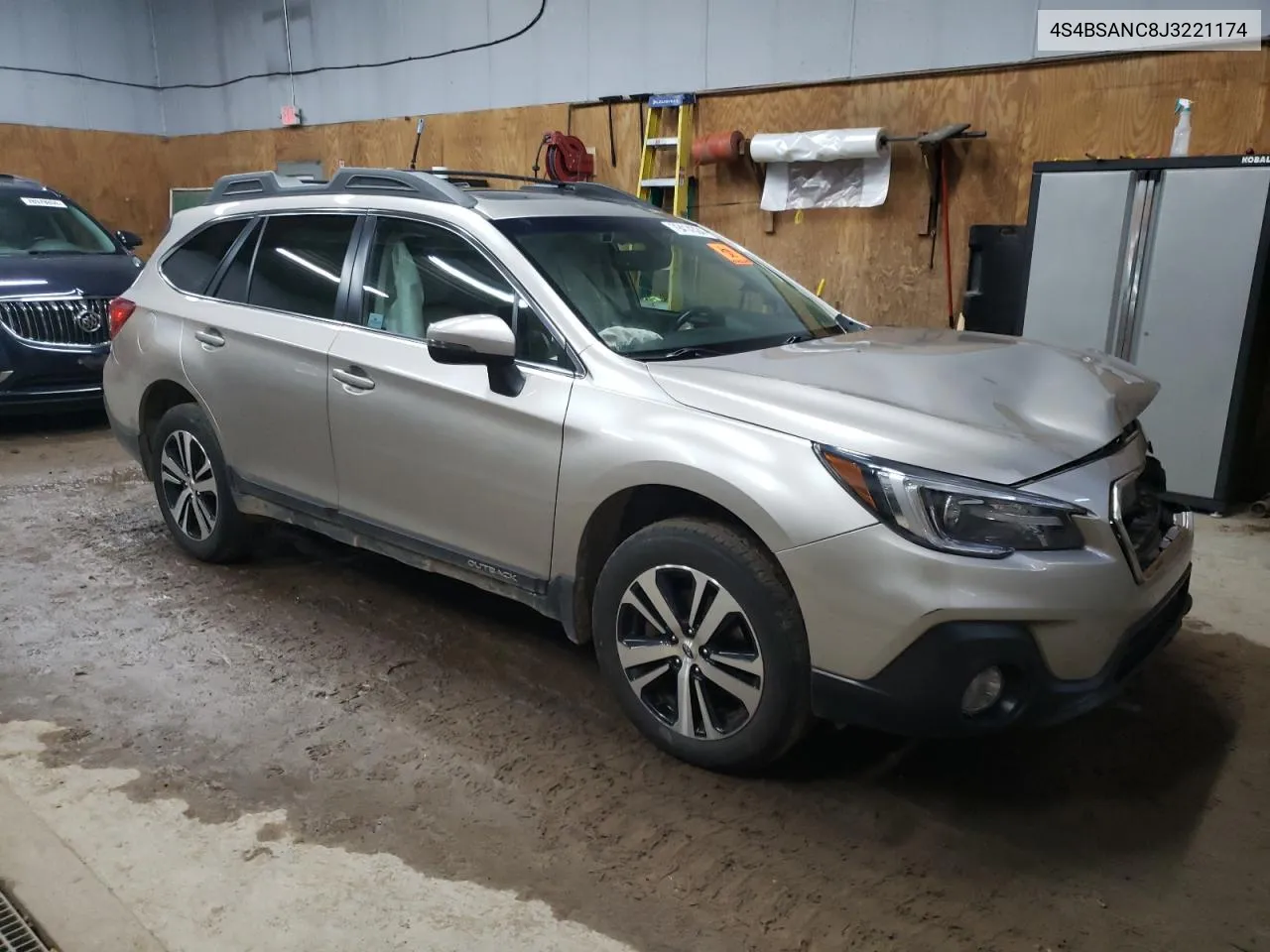 2018 Subaru Outback 2.5I Limited VIN: 4S4BSANC8J3221174 Lot: 79414324