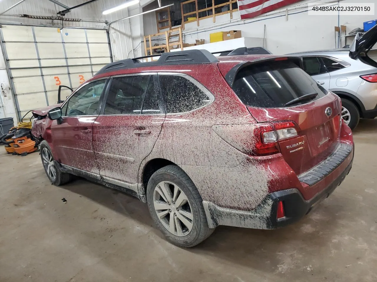 2018 Subaru Outback 2.5I Limited VIN: 4S4BSAKC2J3270150 Lot: 79756164