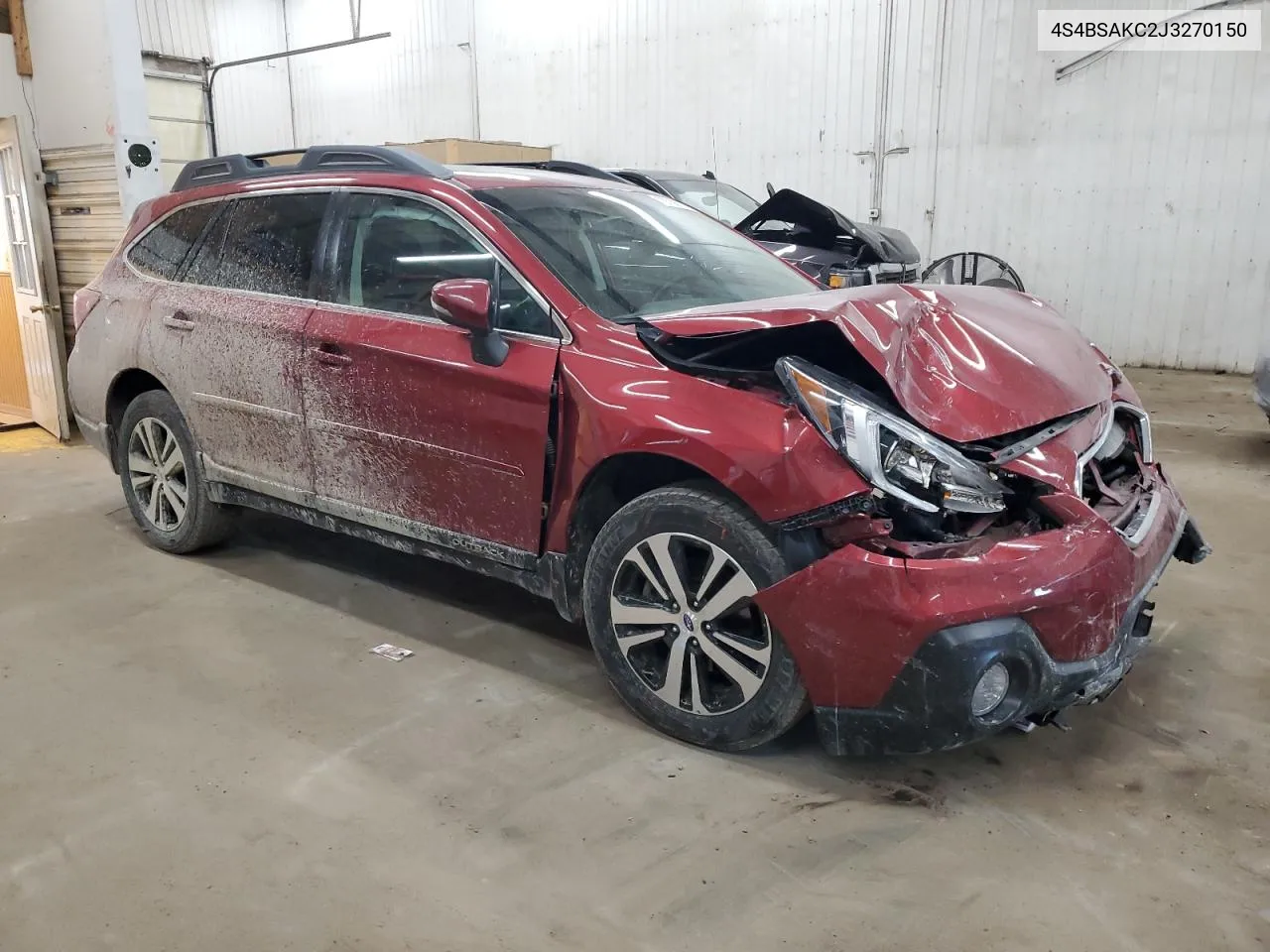 2018 Subaru Outback 2.5I Limited VIN: 4S4BSAKC2J3270150 Lot: 79756164