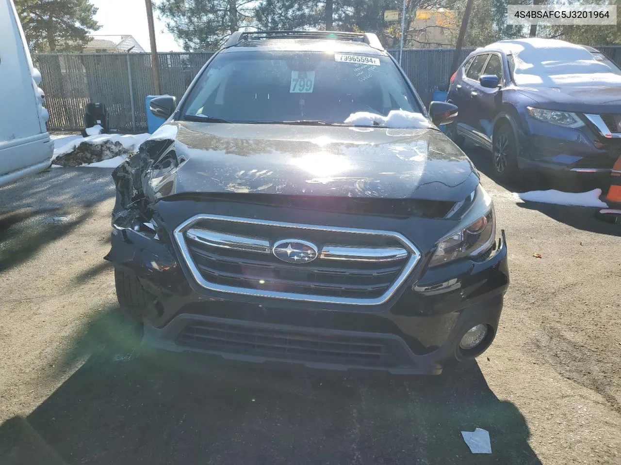 2018 Subaru Outback 2.5I Premium VIN: 4S4BSAFC5J3201964 Lot: 79965594