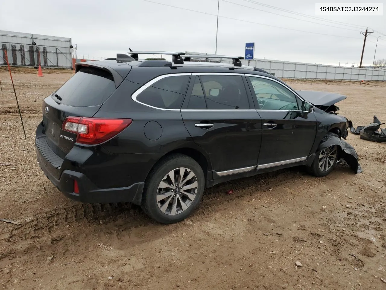 2018 Subaru Outback Touring VIN: 4S4BSATC2J3244274 Lot: 80315194