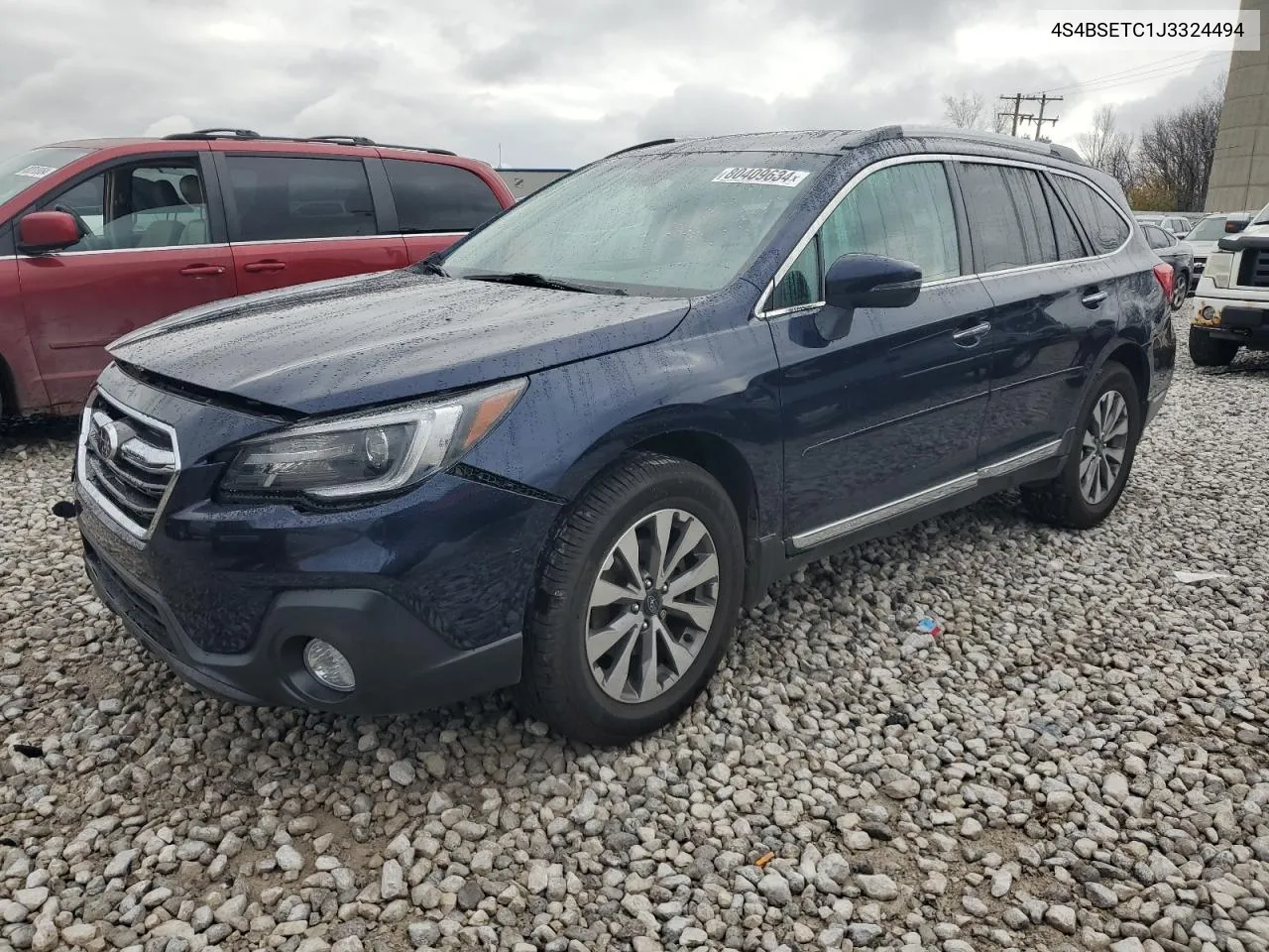 2018 Subaru Outback Touring VIN: 4S4BSETC1J3324494 Lot: 80409634