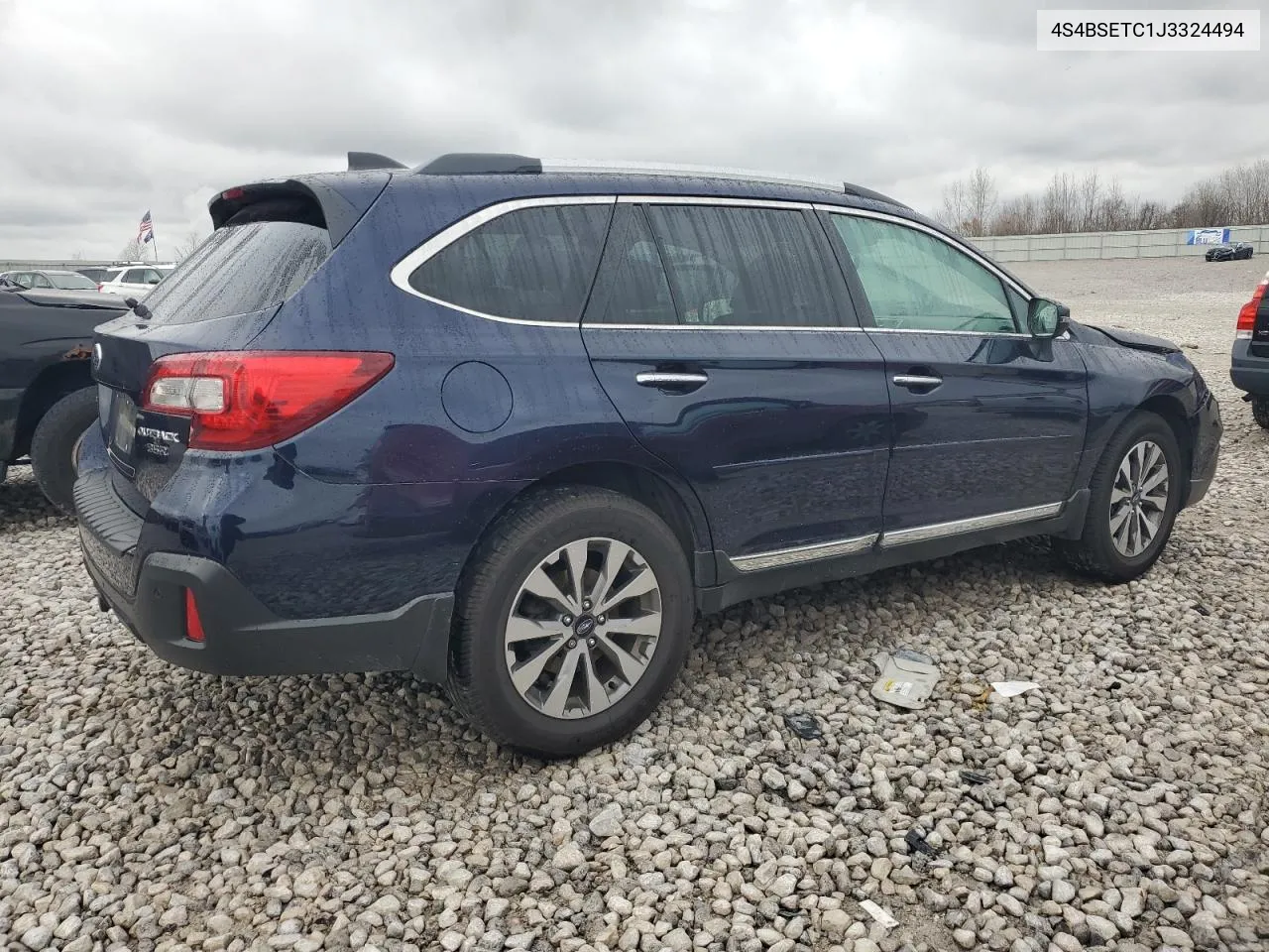 2018 Subaru Outback Touring VIN: 4S4BSETC1J3324494 Lot: 80409634