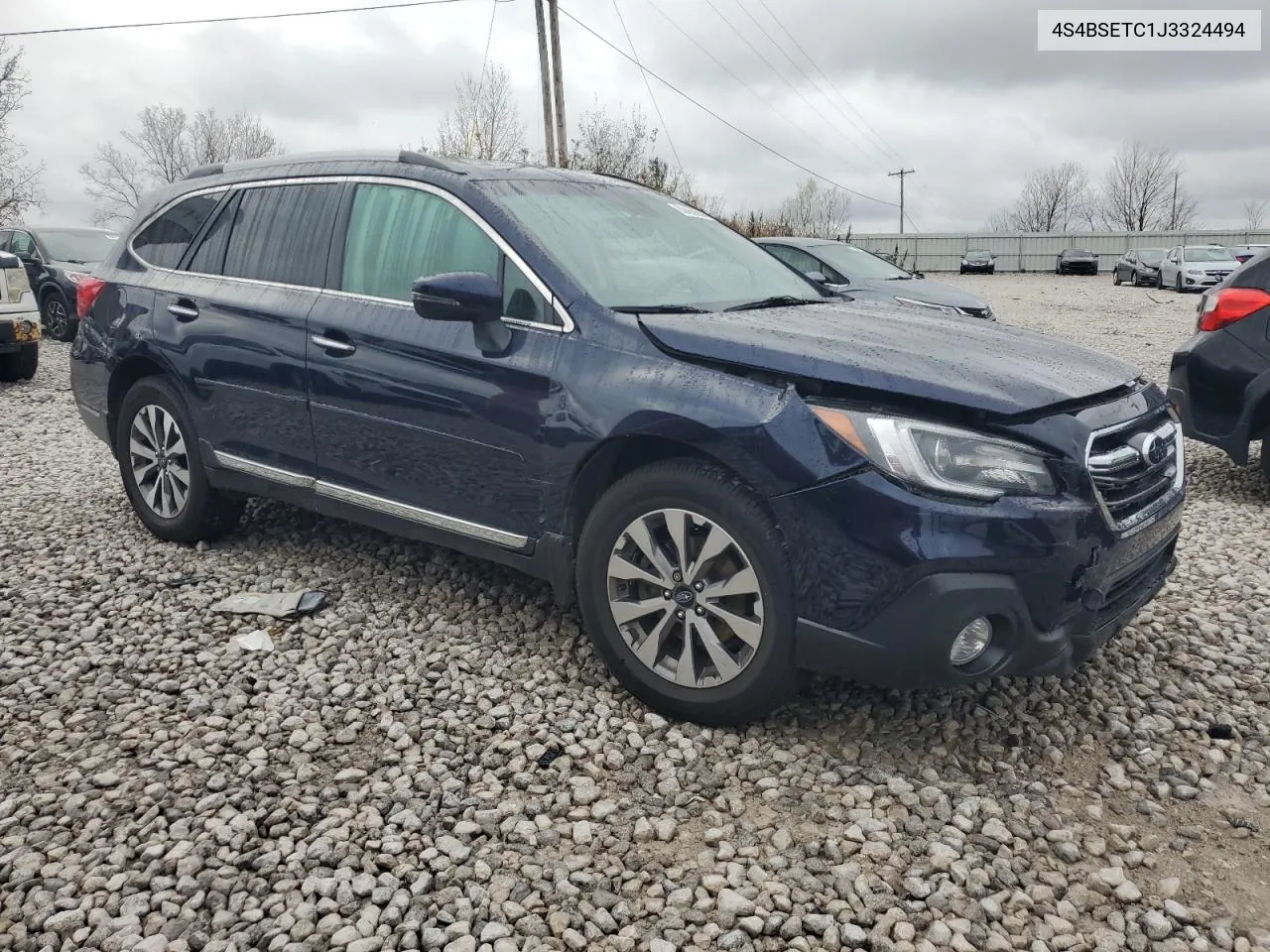 2018 Subaru Outback Touring VIN: 4S4BSETC1J3324494 Lot: 80409634