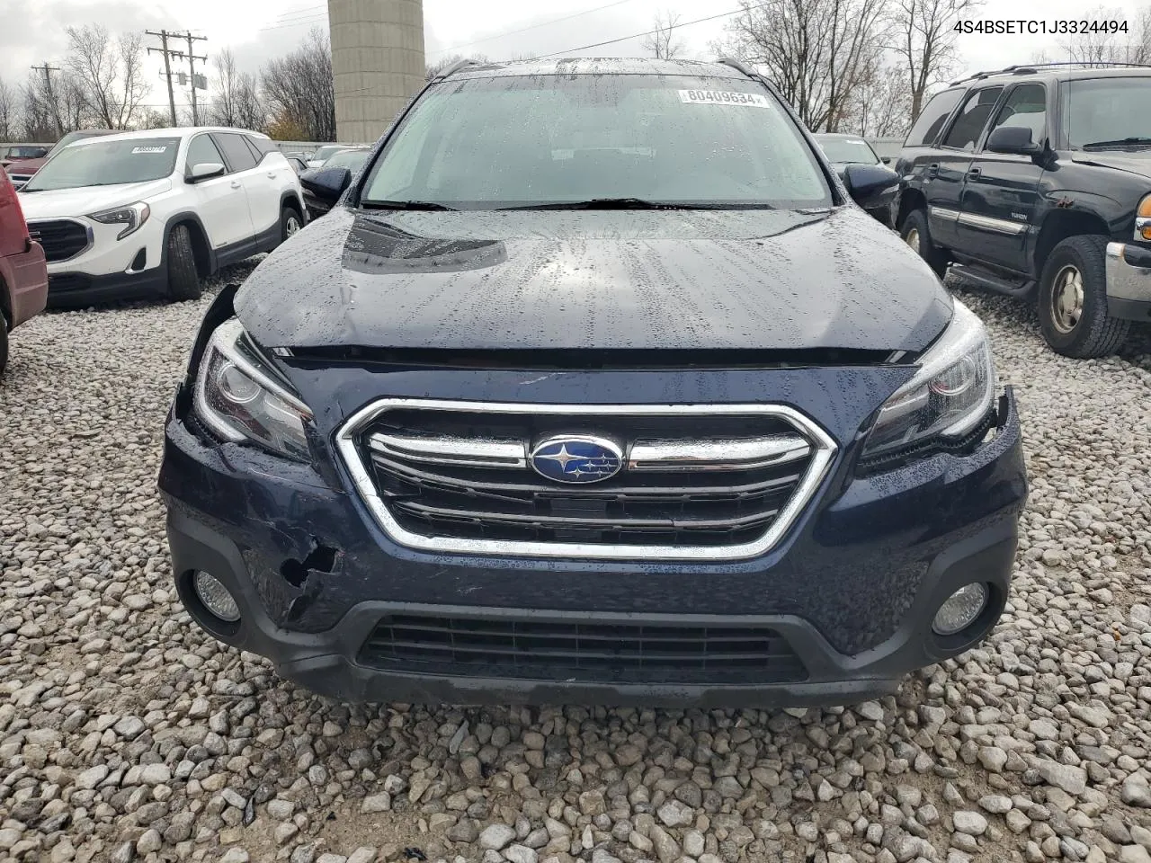 2018 Subaru Outback Touring VIN: 4S4BSETC1J3324494 Lot: 80409634