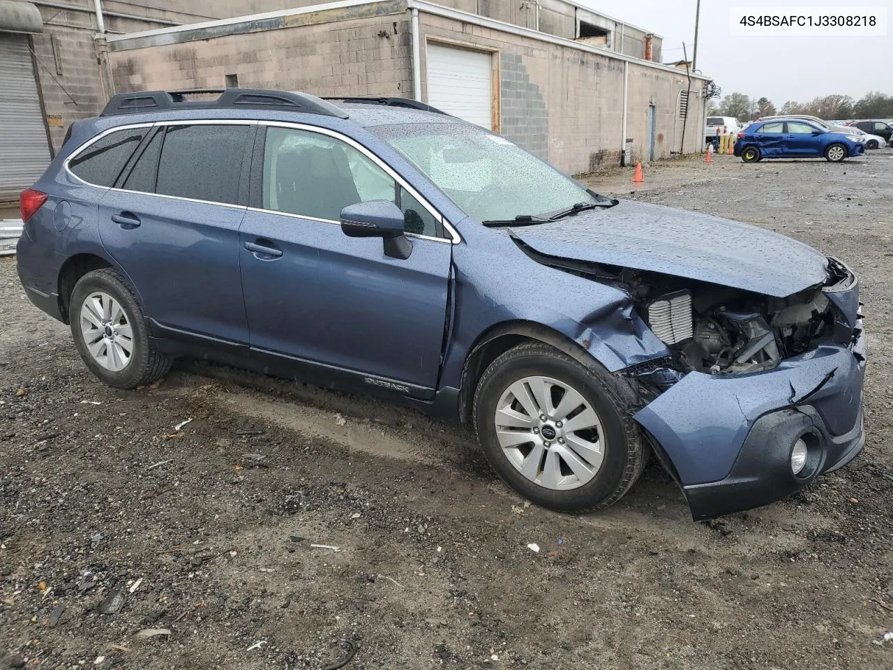 2018 Subaru Outback 2.5I Premium VIN: 4S4BSAFC1J3308218 Lot: 80442764