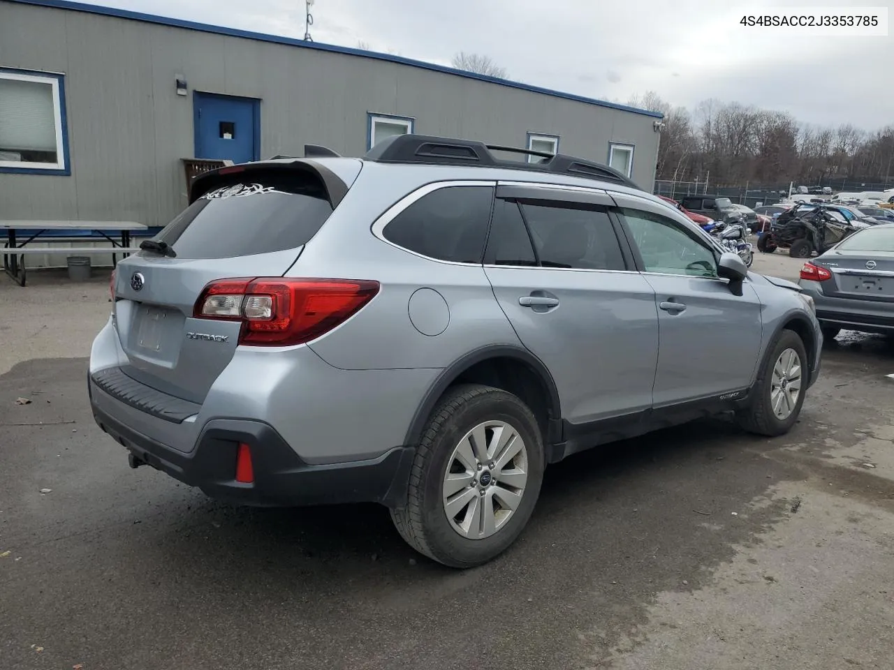 2018 Subaru Outback 2.5I Premium VIN: 4S4BSACC2J3353785 Lot: 80540984