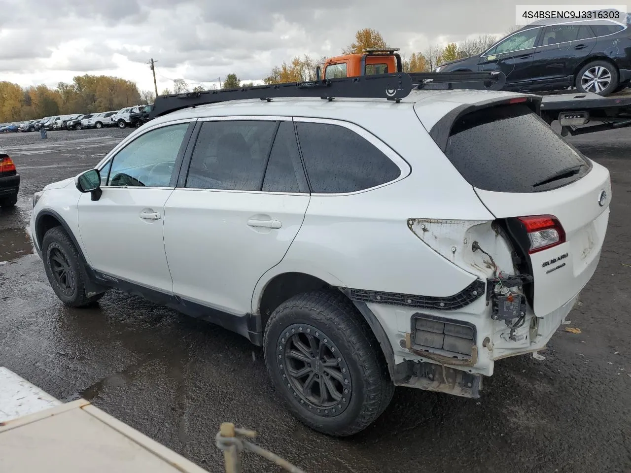 2018 Subaru Outback 3.6R Limited VIN: 4S4BSENC9J3316303 Lot: 80554524