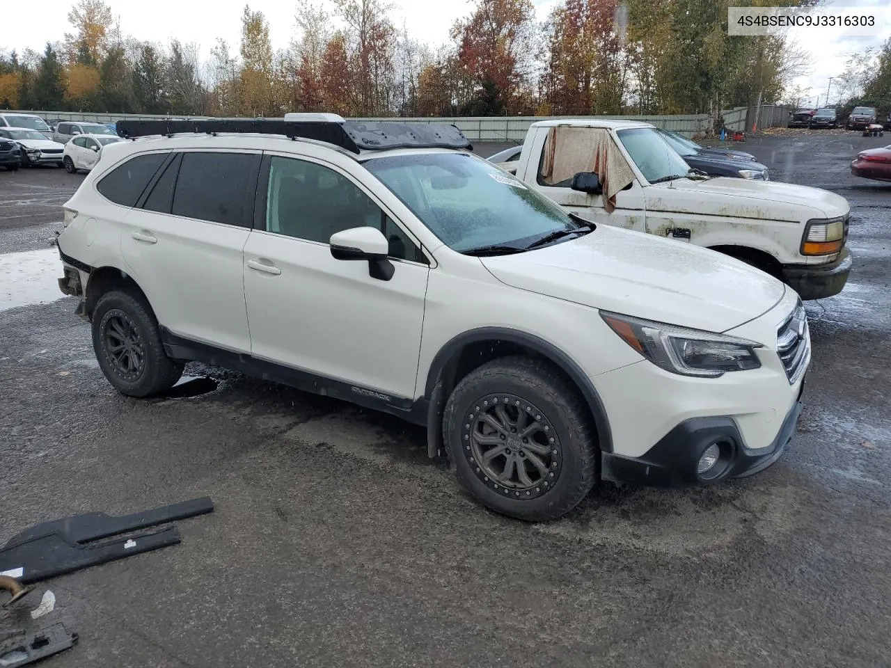 2018 Subaru Outback 3.6R Limited VIN: 4S4BSENC9J3316303 Lot: 80554524