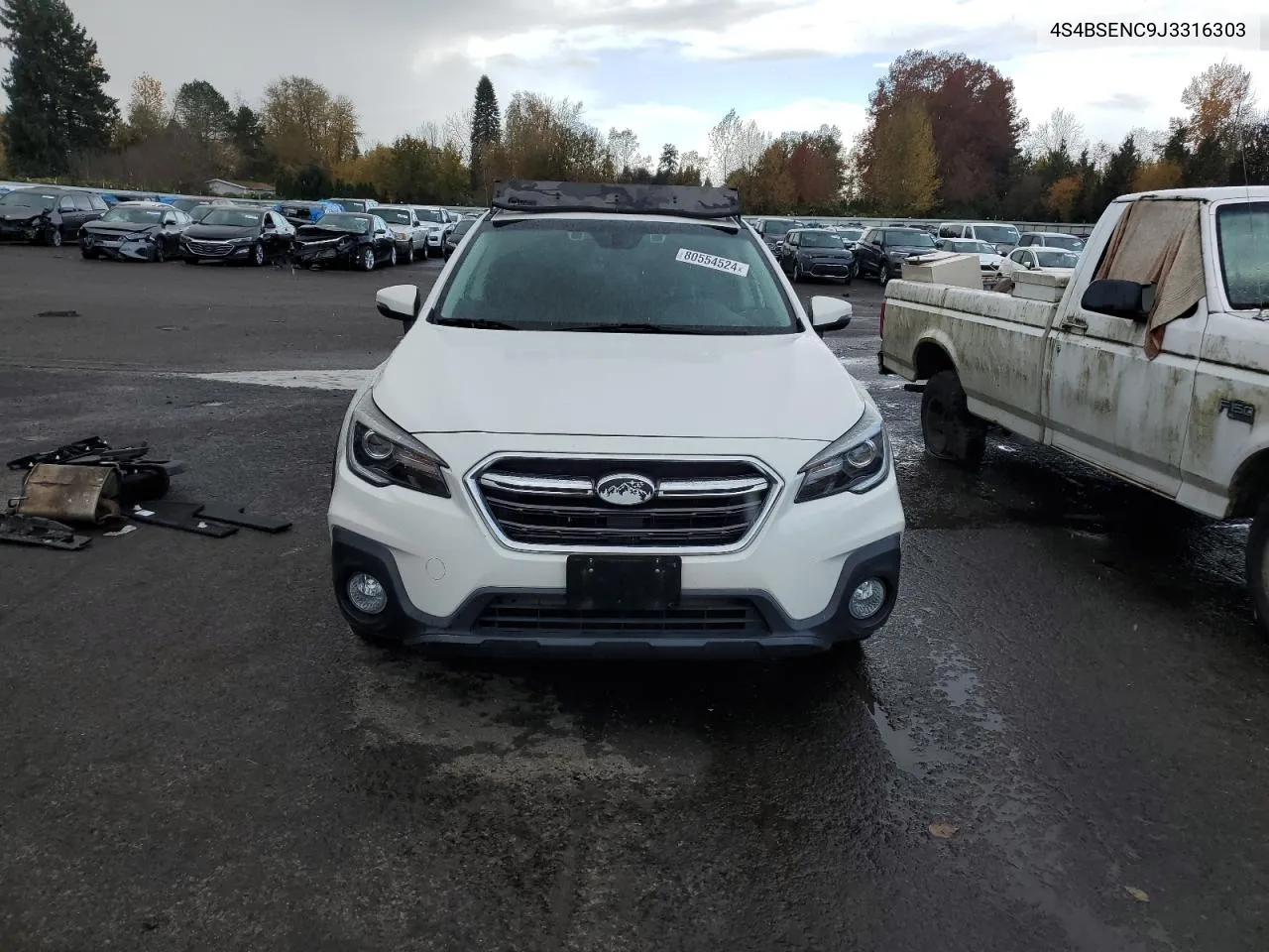 2018 Subaru Outback 3.6R Limited VIN: 4S4BSENC9J3316303 Lot: 80554524