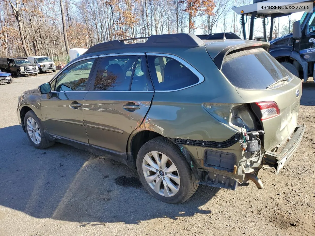 2018 Subaru Outback 3.6R Limited VIN: 4S4BSENC6J3227465 Lot: 80632584