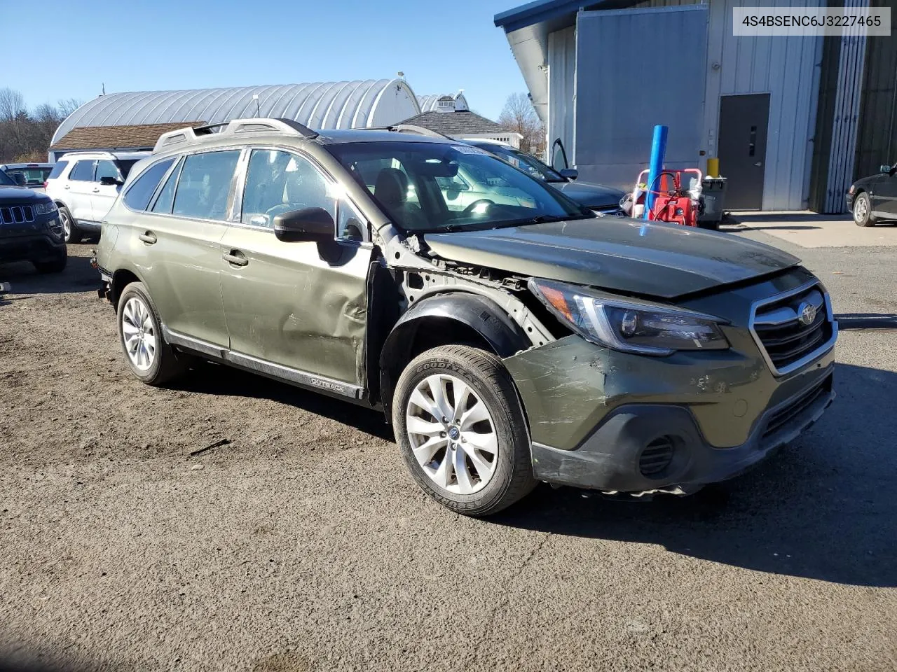 2018 Subaru Outback 3.6R Limited VIN: 4S4BSENC6J3227465 Lot: 80632584