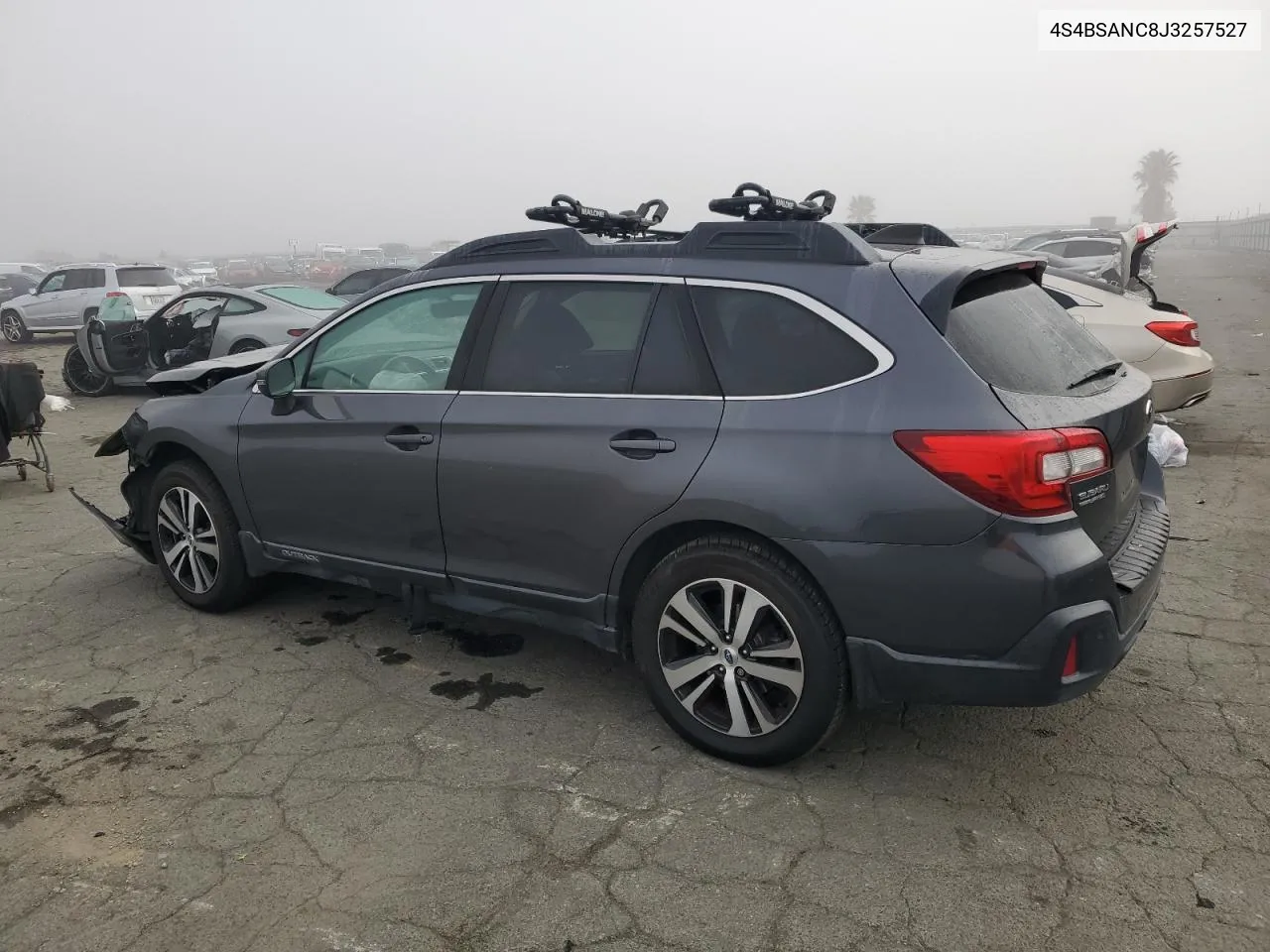 2018 Subaru Outback 2.5I Limited VIN: 4S4BSANC8J3257527 Lot: 80710914