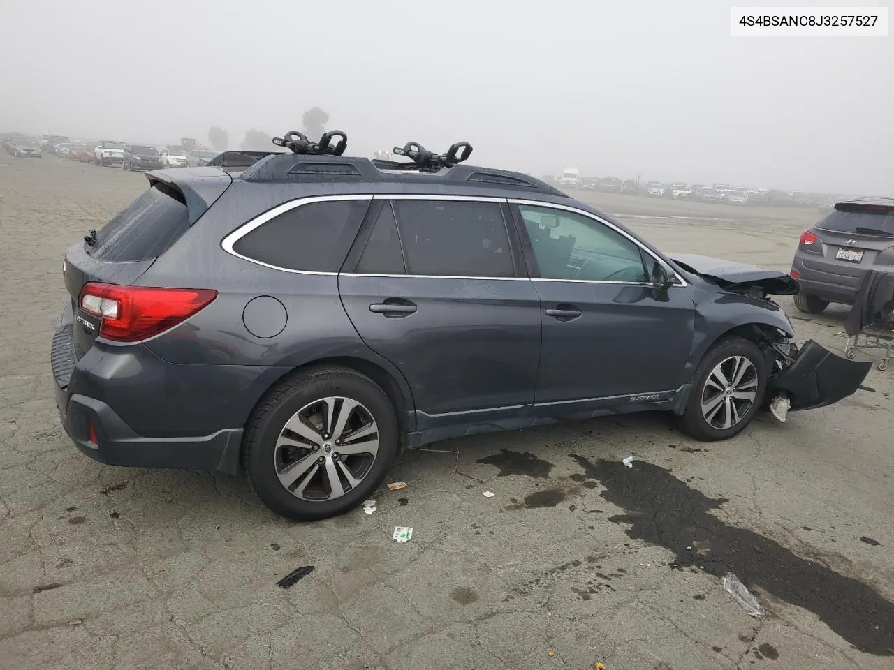 2018 Subaru Outback 2.5I Limited VIN: 4S4BSANC8J3257527 Lot: 80710914