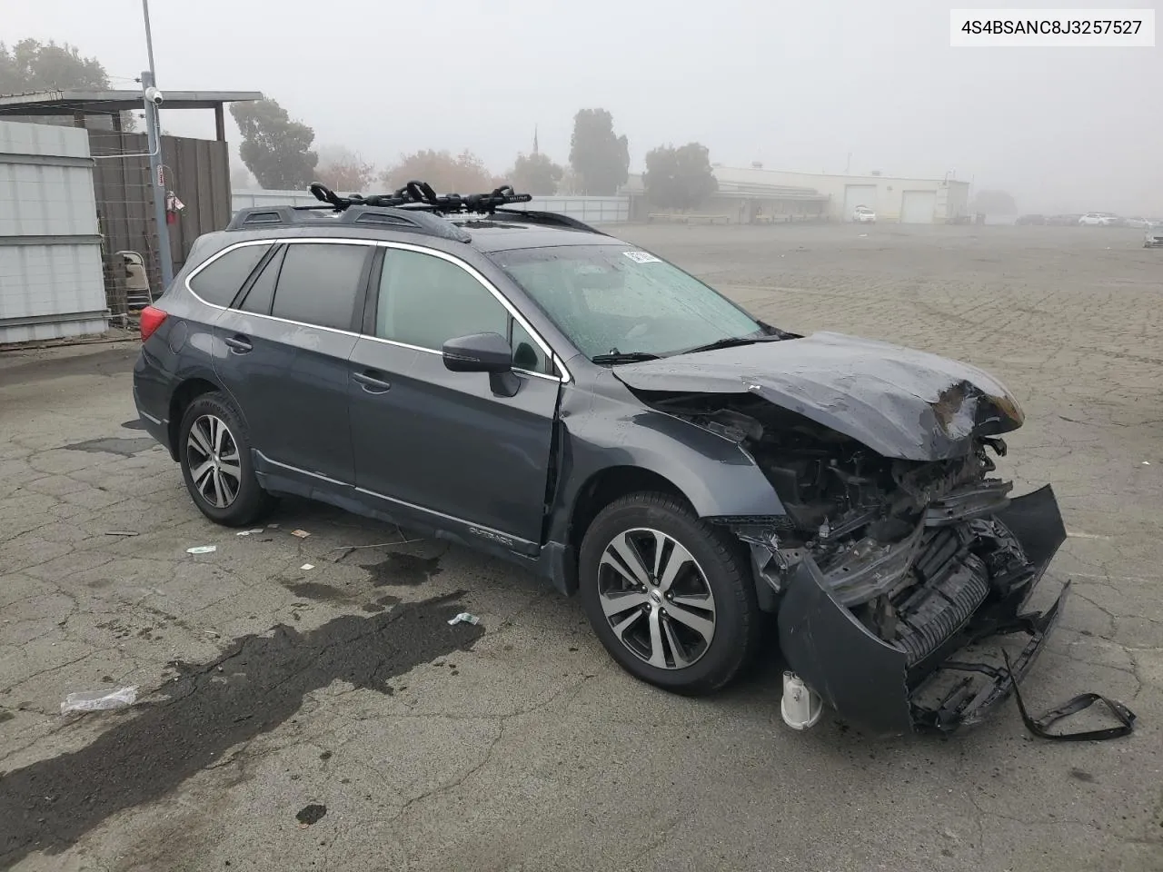 2018 Subaru Outback 2.5I Limited VIN: 4S4BSANC8J3257527 Lot: 80710914