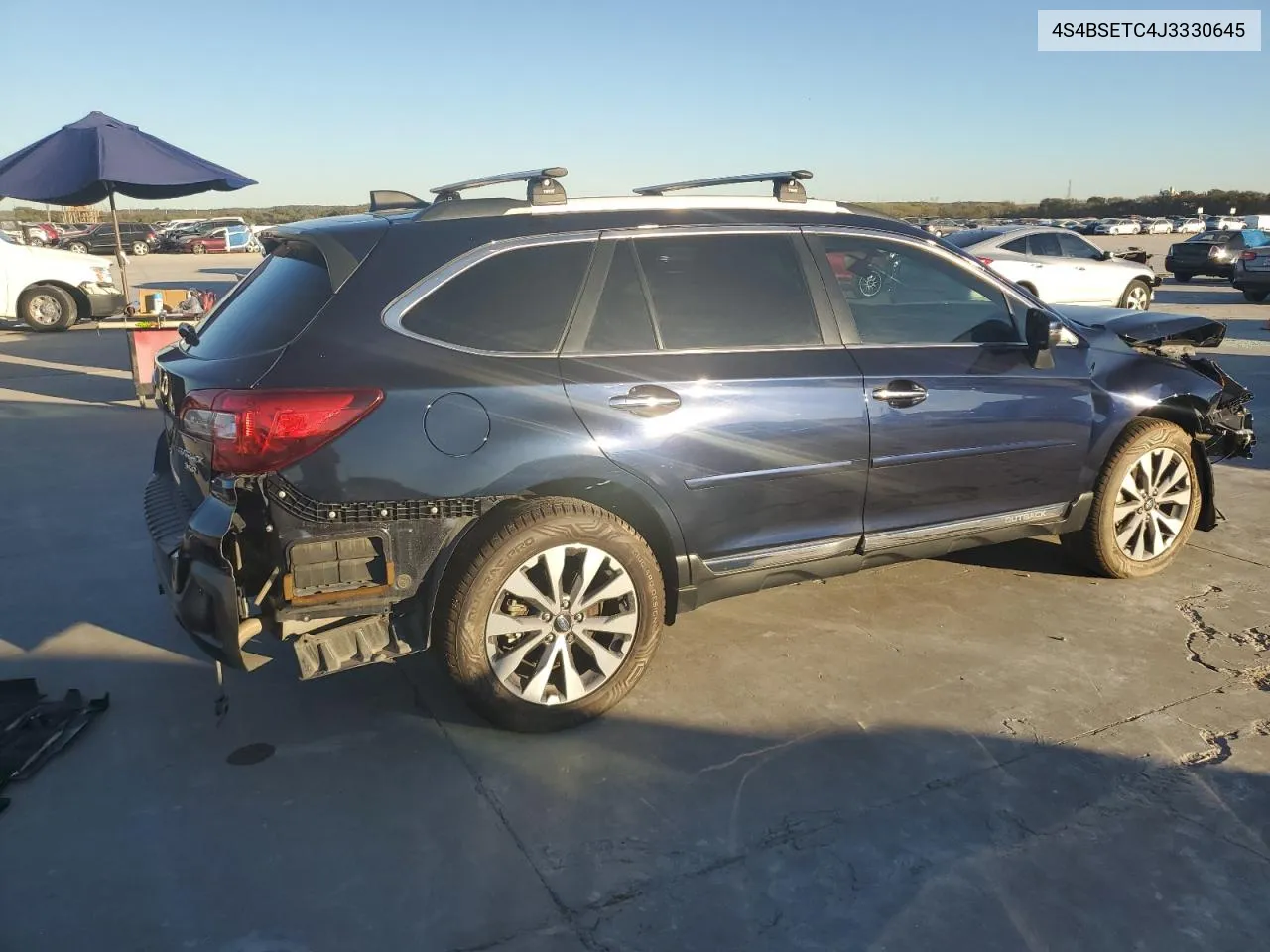 2018 Subaru Outback Touring VIN: 4S4BSETC4J3330645 Lot: 80974974