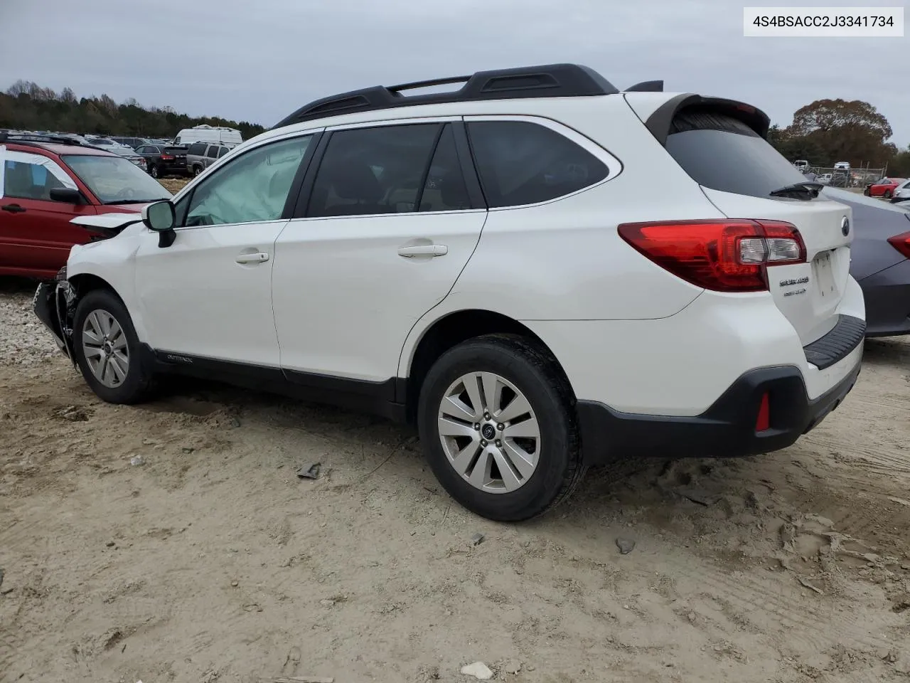 2018 Subaru Outback 2.5I Premium VIN: 4S4BSACC2J3341734 Lot: 81014144