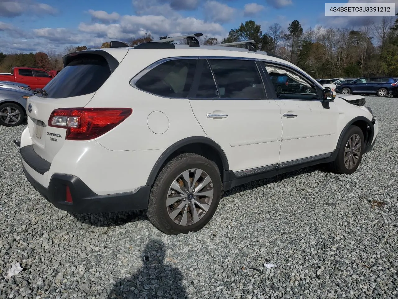 2018 Subaru Outback Touring VIN: 4S4BSETC3J3391212 Lot: 81070334