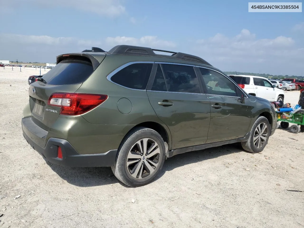 2019 Subaru Outback 2.5I Limited VIN: 4S4BSANC9K3385504 Lot: 55649634