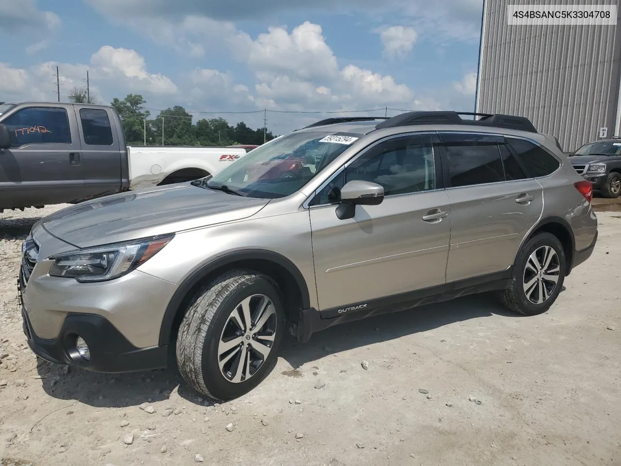 4S4BSANC5K3304708 2019 Subaru Outback 2.5I Limited