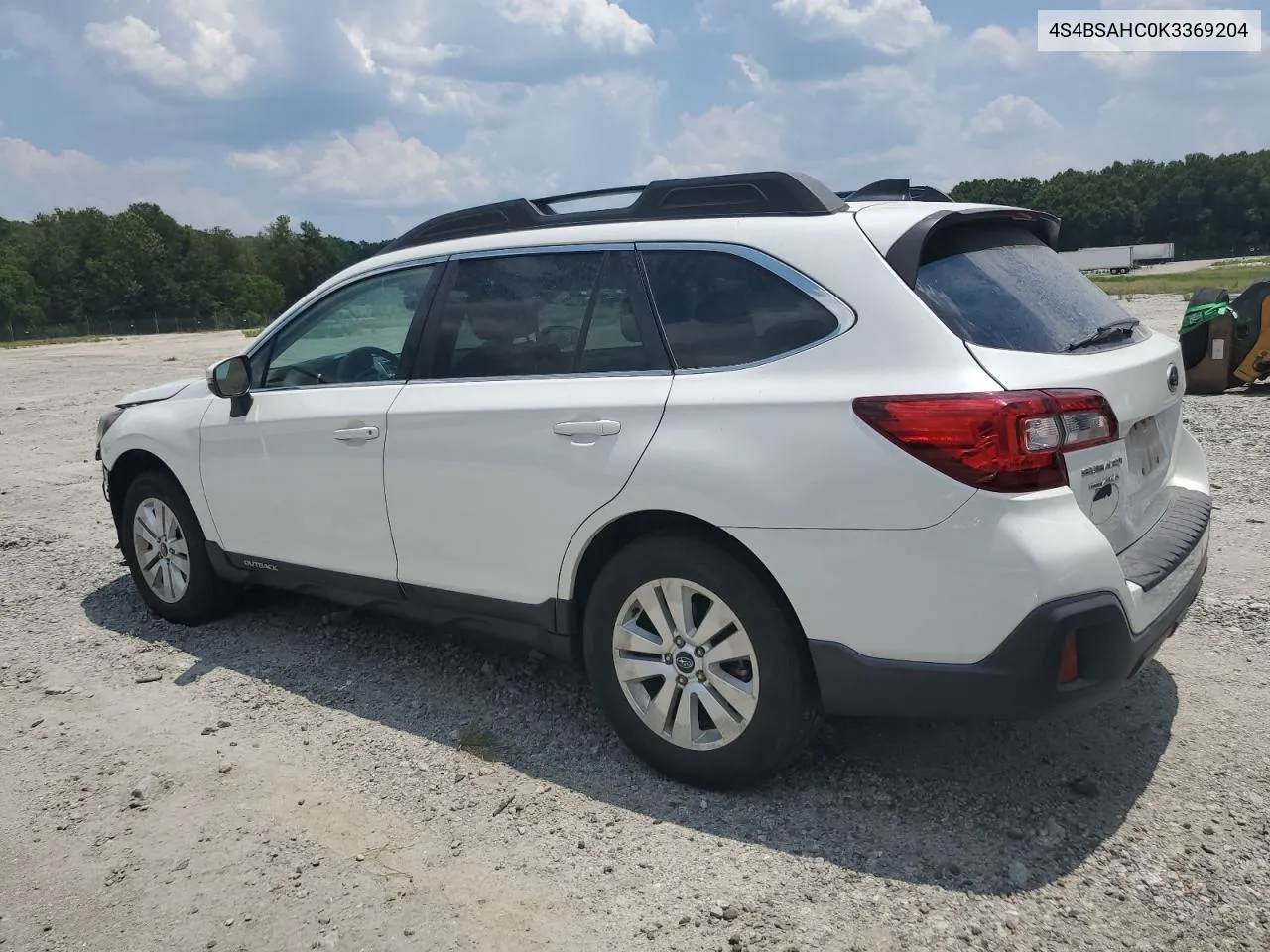 2019 Subaru Outback 2.5I Premium VIN: 4S4BSAHC0K3369204 Lot: 60103514