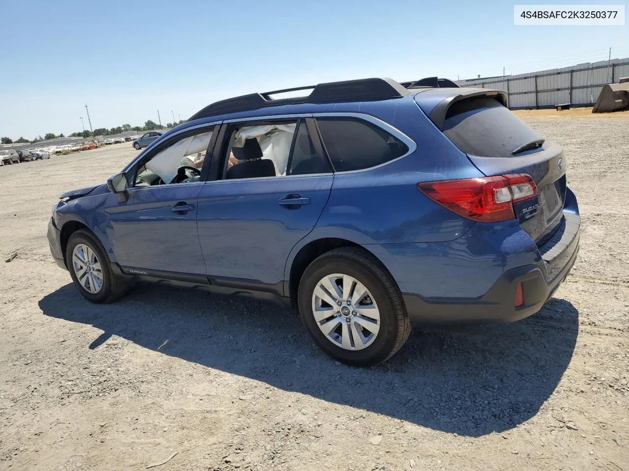 2019 Subaru Outback 2.5I Premium VIN: 4S4BSAFC2K3250377 Lot: 61306184