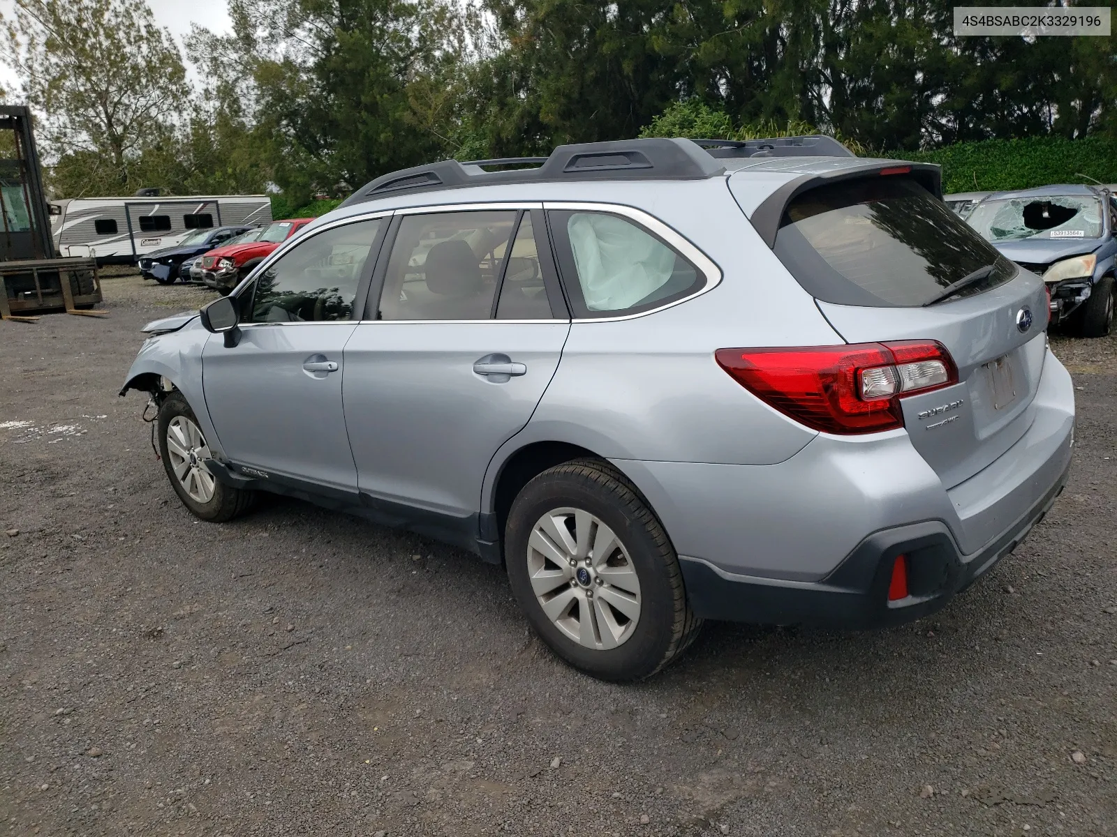 2019 Subaru Outback 2.5I VIN: 4S4BSABC2K3329196 Lot: 62881714