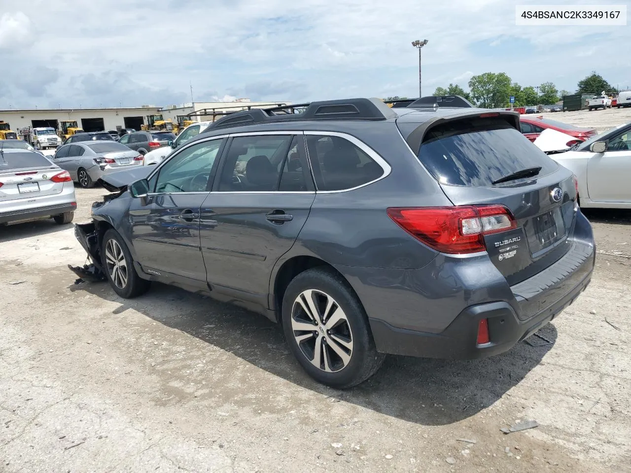 2019 Subaru Outback 2.5I Limited VIN: 4S4BSANC2K3349167 Lot: 65837464