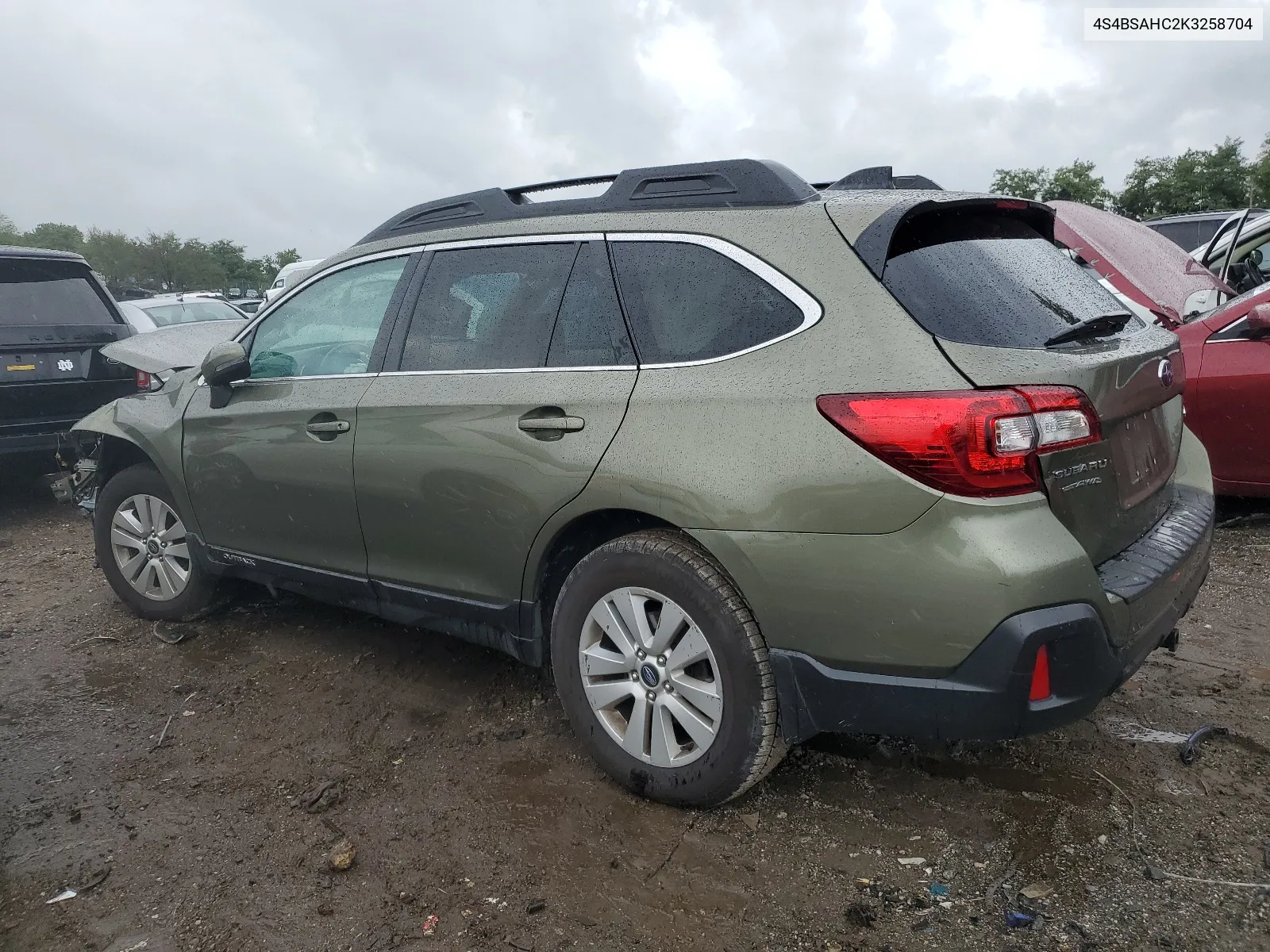 2019 Subaru Outback 2.5I Premium VIN: 4S4BSAHC2K3258704 Lot: 66490644