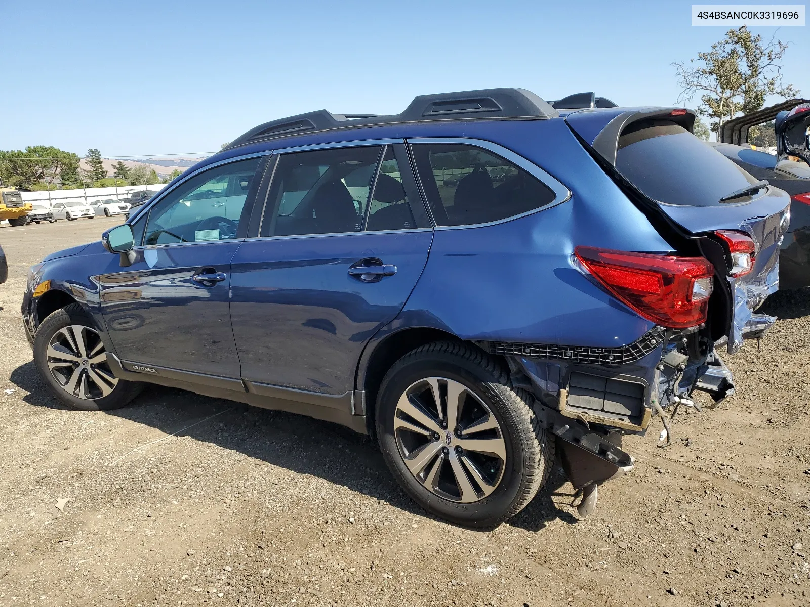 2019 Subaru Outback 2.5I Limited VIN: 4S4BSANC0K3319696 Lot: 66587434