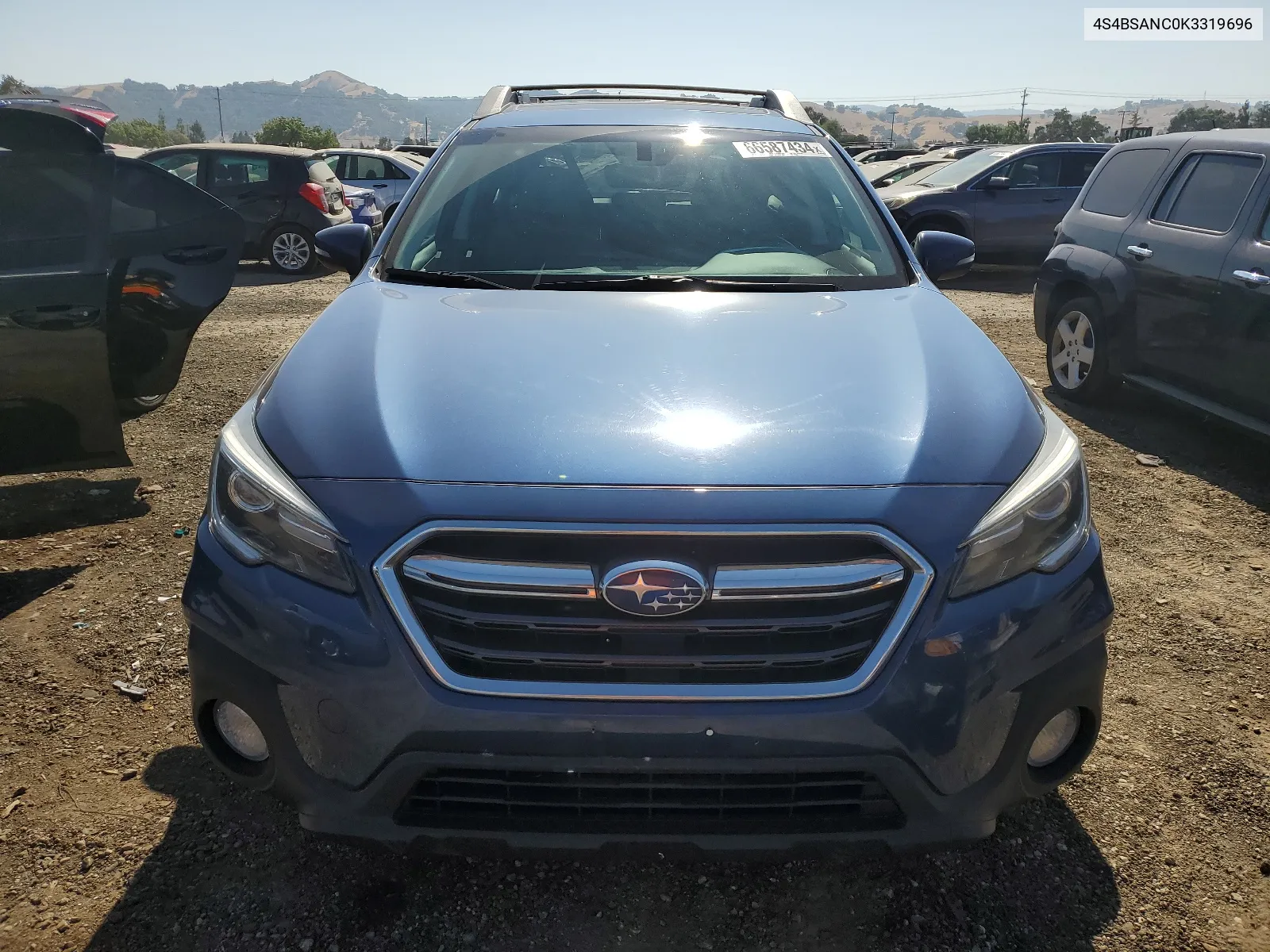 2019 Subaru Outback 2.5I Limited VIN: 4S4BSANC0K3319696 Lot: 66587434