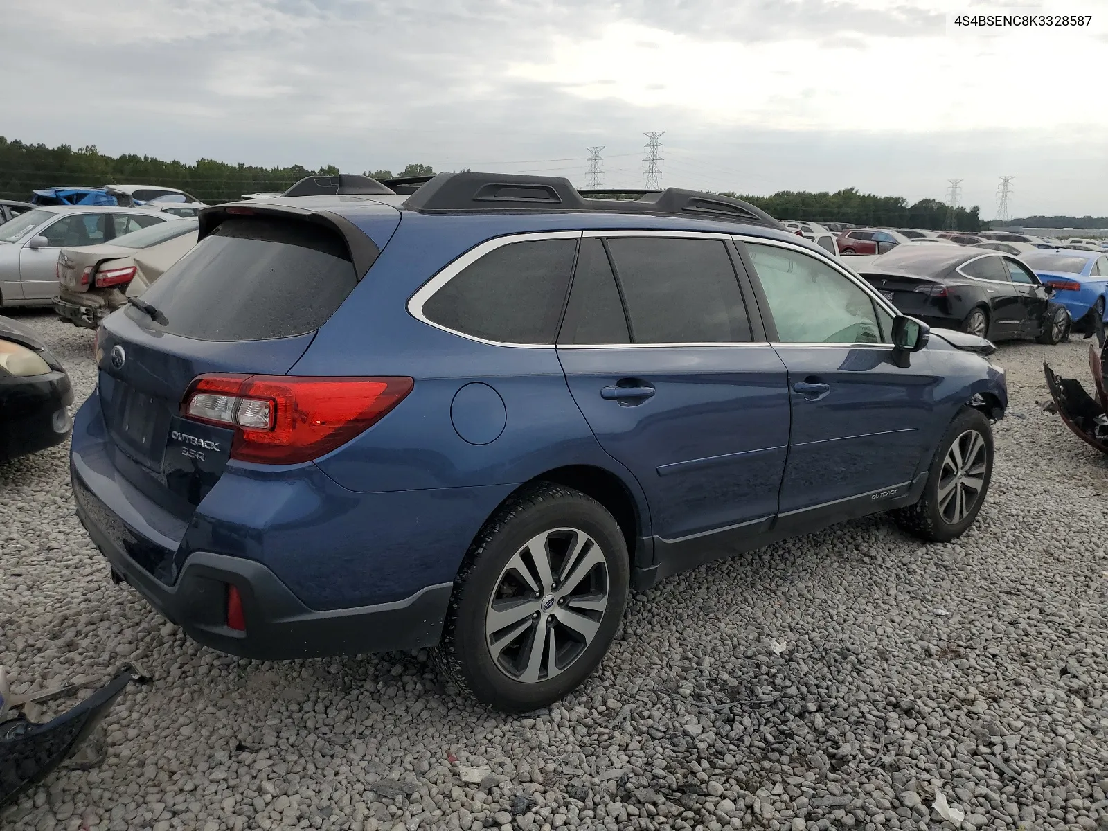 4S4BSENC8K3328587 2019 Subaru Outback 3.6R Limited