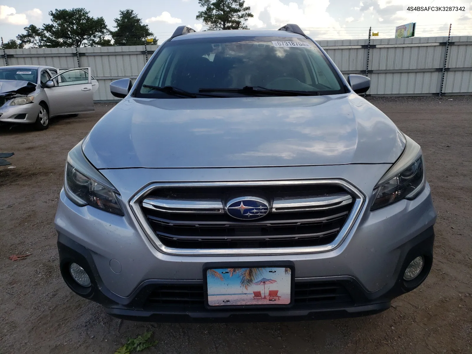 4S4BSAFC3K3287342 2019 Subaru Outback 2.5I Premium