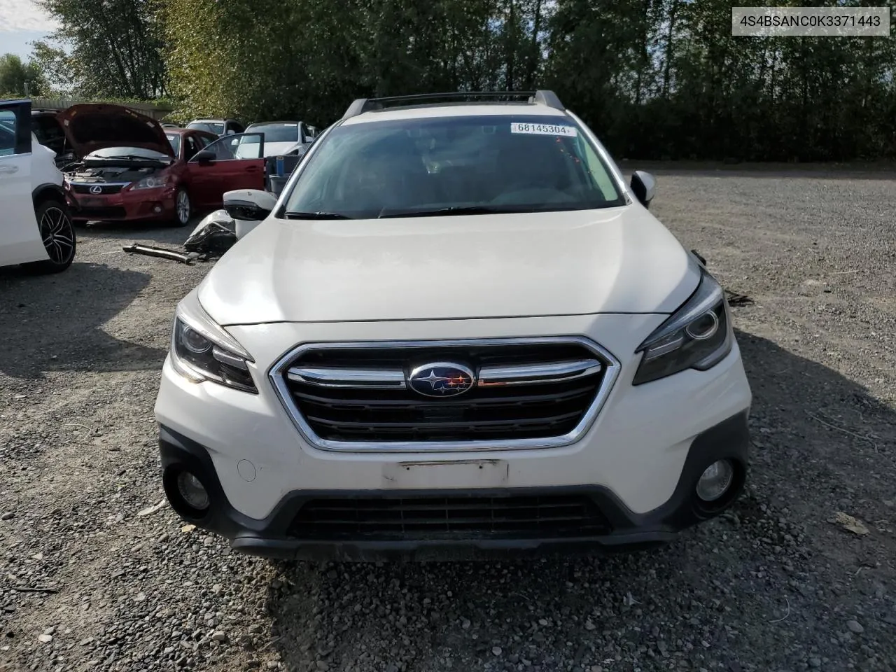 4S4BSANC0K3371443 2019 Subaru Outback 2.5I Limited