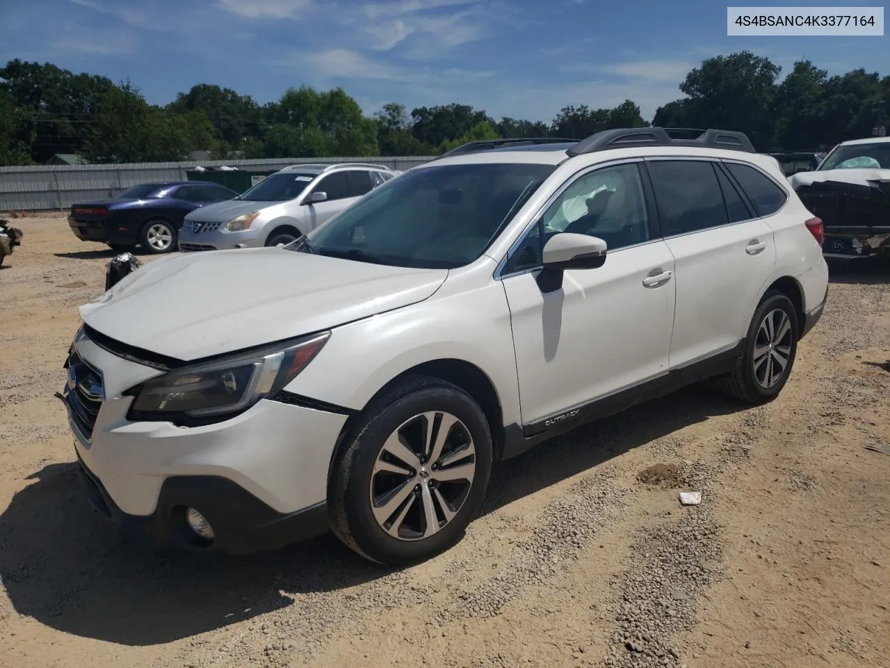 4S4BSANC4K3377164 2019 Subaru Outback 2.5I Limited