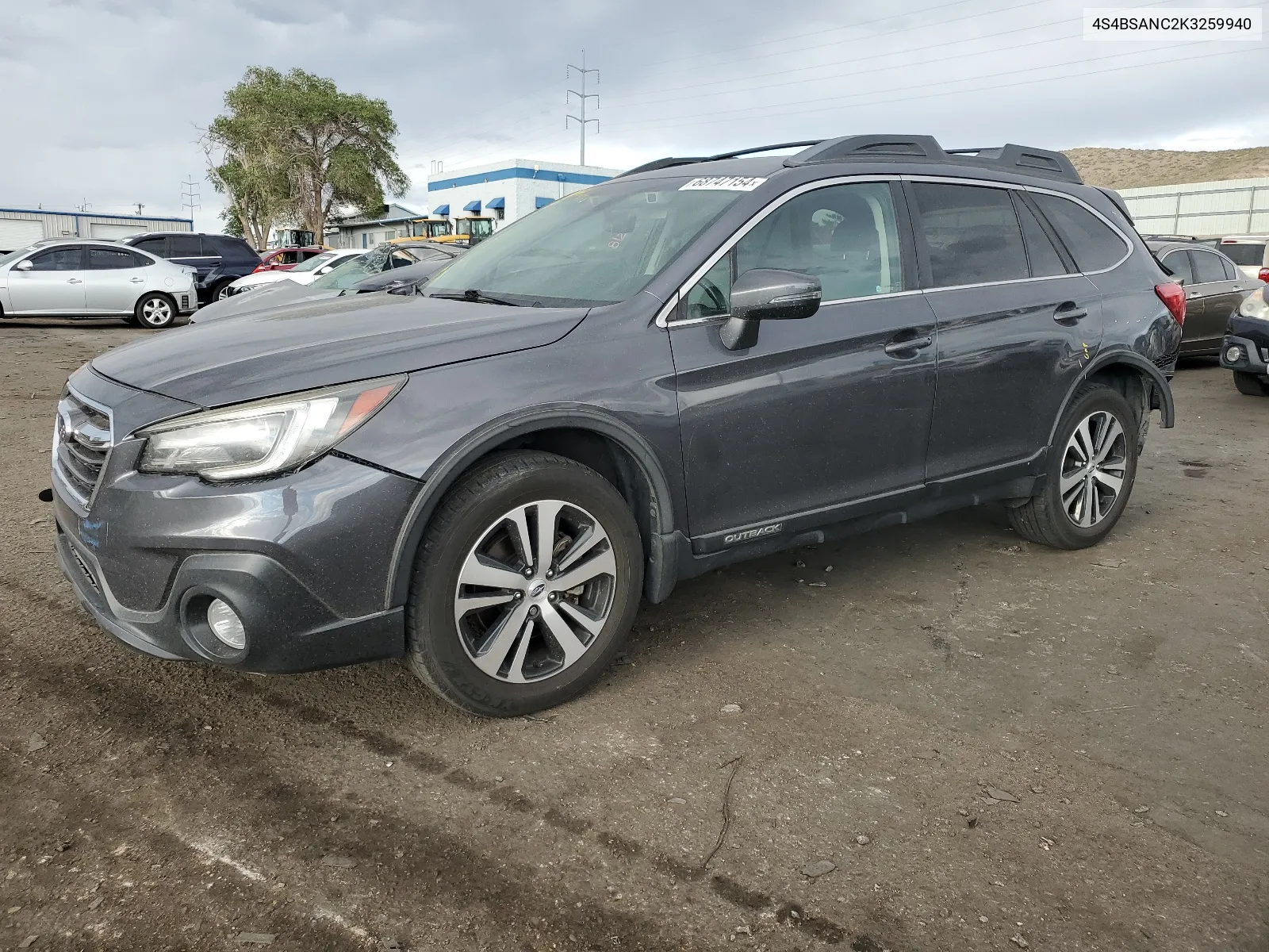 4S4BSANC2K3259940 2019 Subaru Outback 2.5I Limited