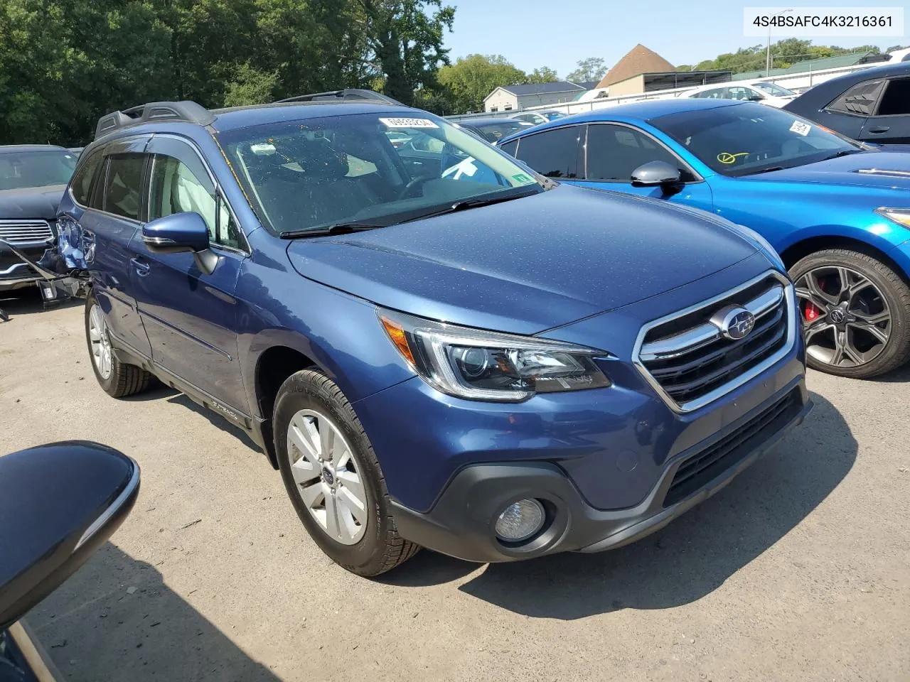 2019 Subaru Outback 2.5I Premium VIN: 4S4BSAFC4K3216361 Lot: 69935234