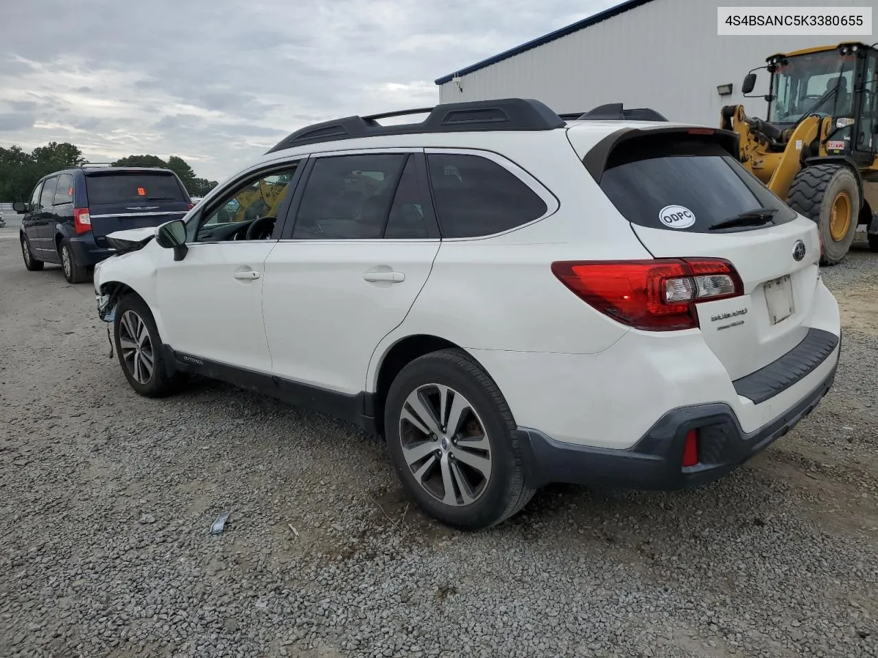 2019 Subaru Outback 2.5I Limited VIN: 4S4BSANC5K3380655 Lot: 70216084