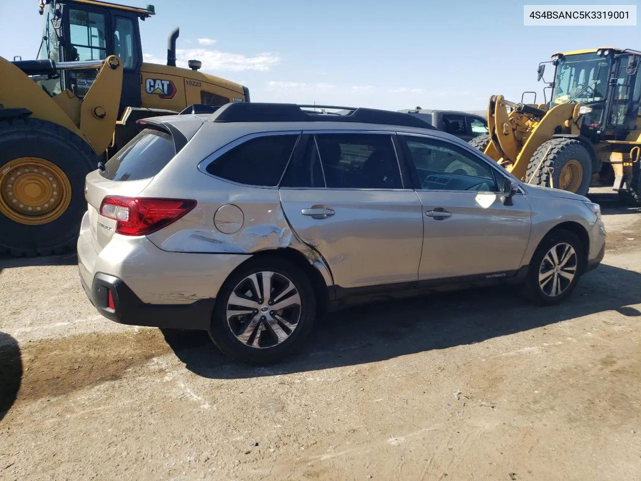 2019 Subaru Outback 2.5I Limited VIN: 4S4BSANC5K3319001 Lot: 70487214