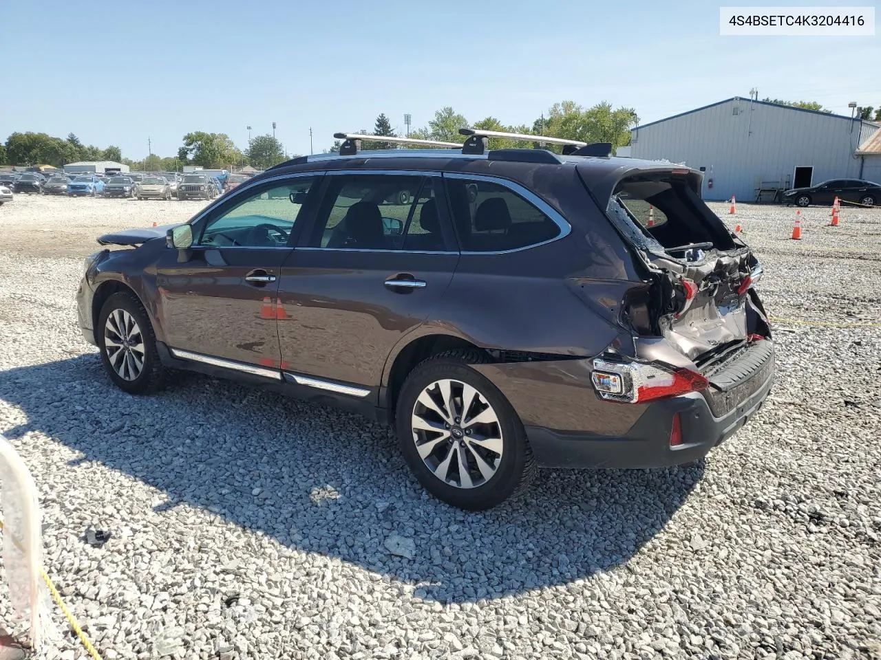 2019 Subaru Outback Touring VIN: 4S4BSETC4K3204416 Lot: 70769574