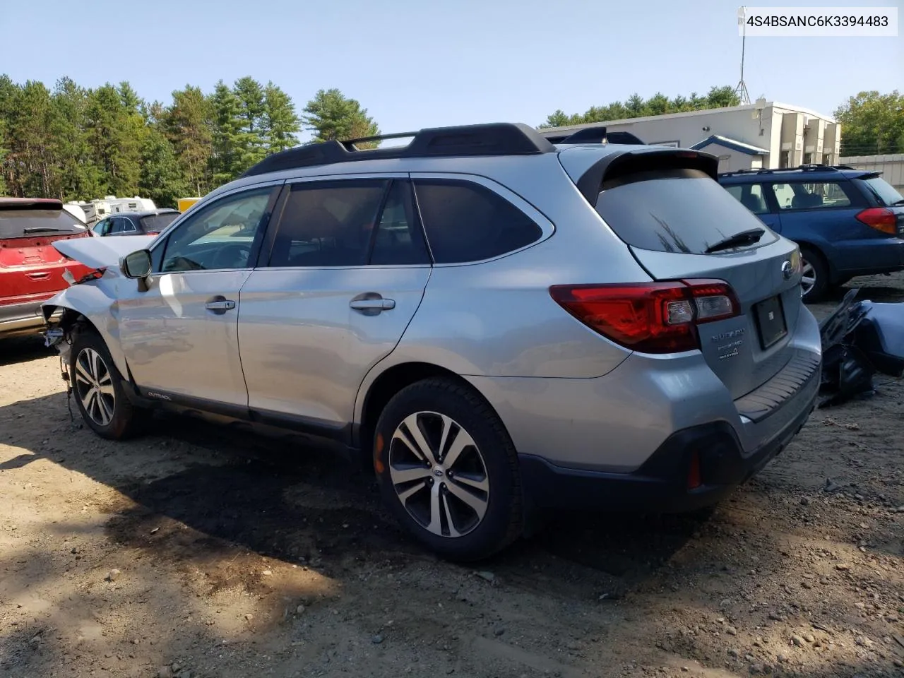 4S4BSANC6K3394483 2019 Subaru Outback 2.5I Limited