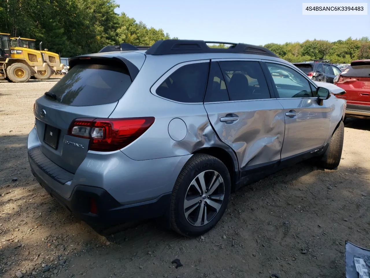 2019 Subaru Outback 2.5I Limited VIN: 4S4BSANC6K3394483 Lot: 70909554