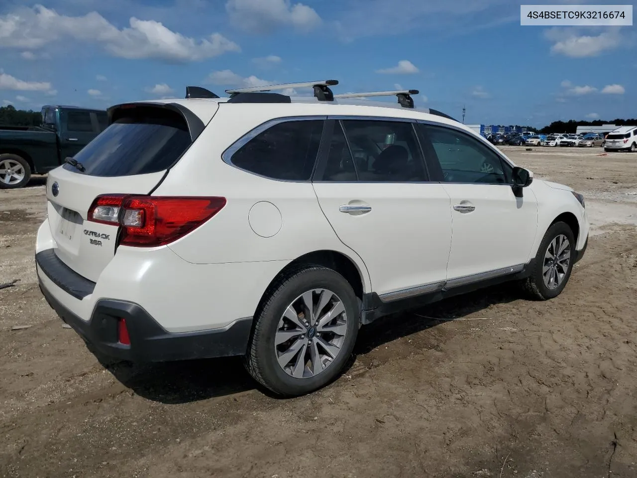 2019 Subaru Outback Touring VIN: 4S4BSETC9K3216674 Lot: 71574854