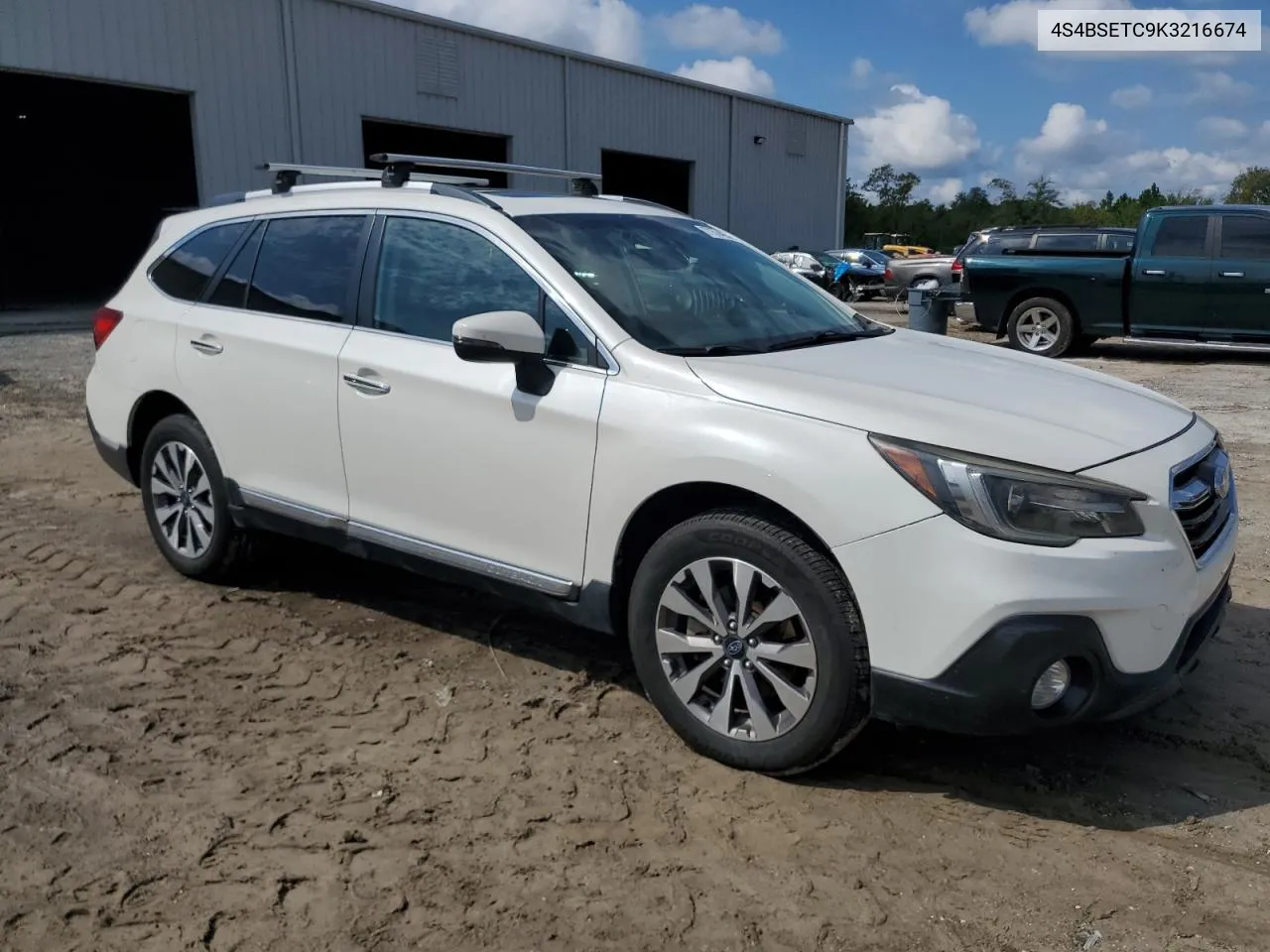 2019 Subaru Outback Touring VIN: 4S4BSETC9K3216674 Lot: 71574854