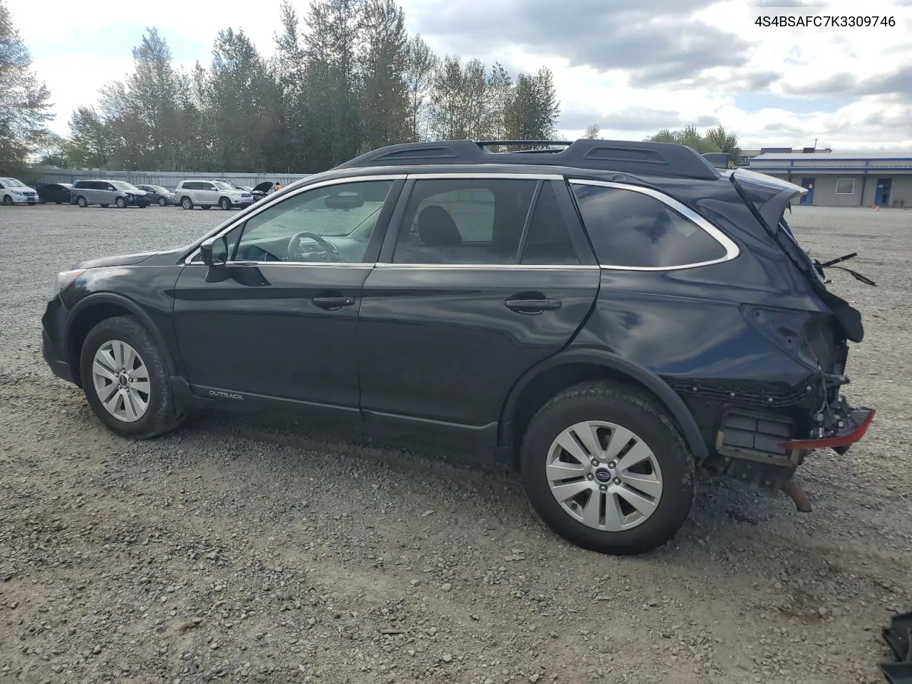 2019 Subaru Outback 2.5I Premium VIN: 4S4BSAFC7K3309746 Lot: 71772914