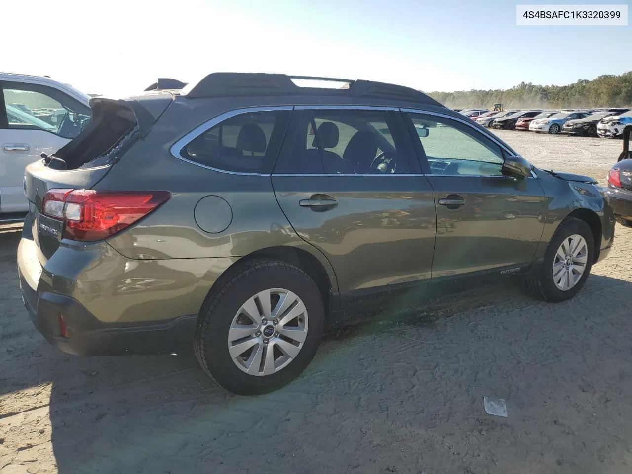 2019 Subaru Outback 2.5I Premium VIN: 4S4BSAFC1K3320399 Lot: 74006224