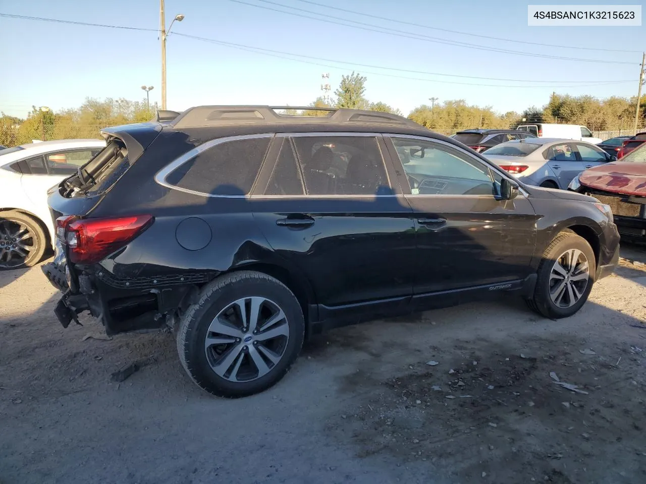 2019 Subaru Outback 2.5I Limited VIN: 4S4BSANC1K3215623 Lot: 74759154