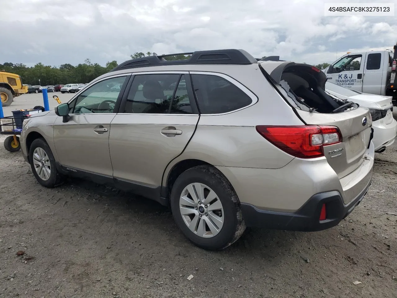 2019 Subaru Outback 2.5I Premium VIN: 4S4BSAFC8K3275123 Lot: 74803694